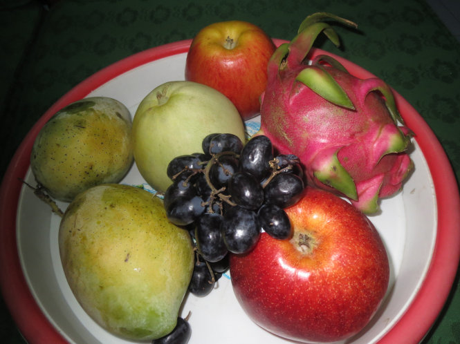 Những loại trái tươi có thể sử dụng làm nhưn chả giò
